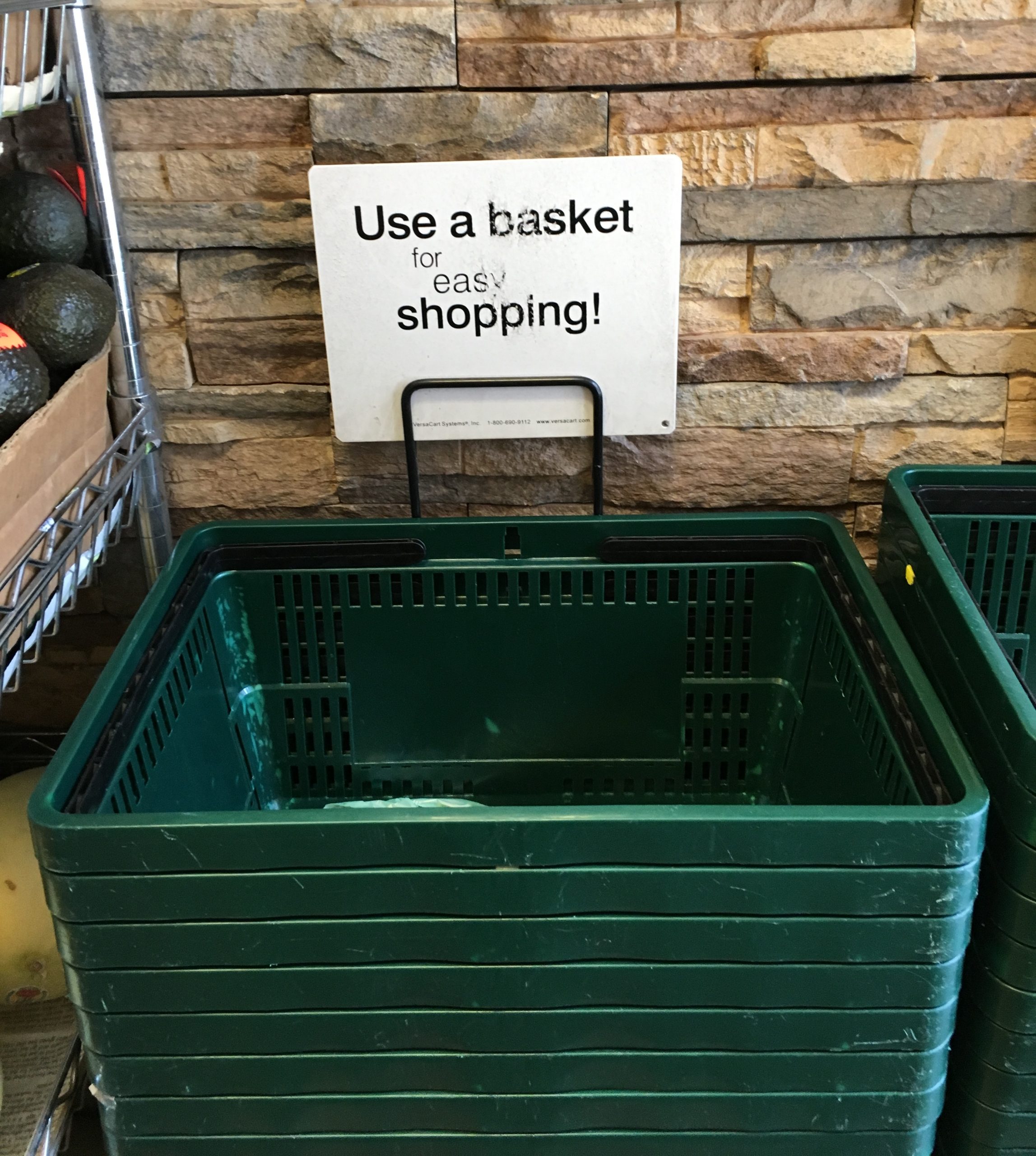 Basket Makes Shopping TOO Easy